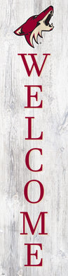 Arizona Coyotes Welcome Door Leaner