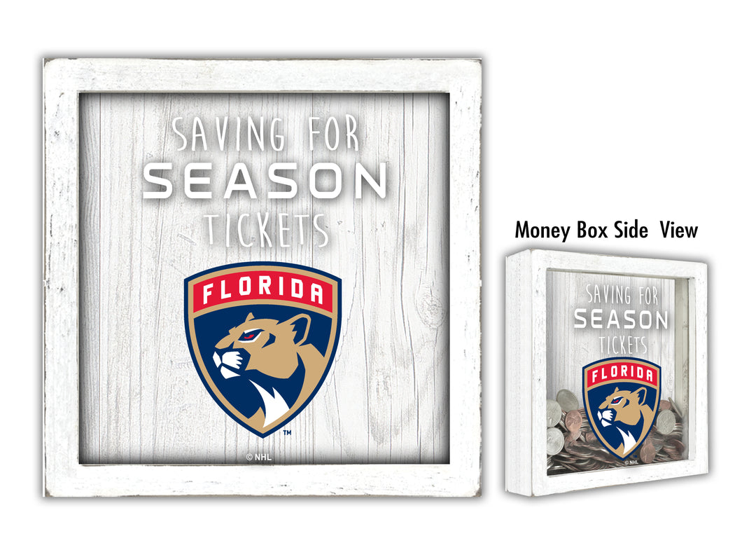 Florida Panthers Saving For Tickets Money Box