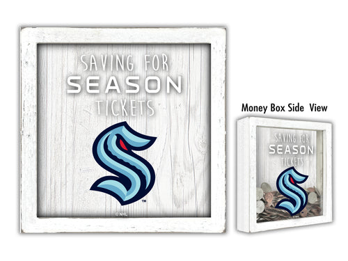 Seattle Kraken Saving For Tickets Money Box
