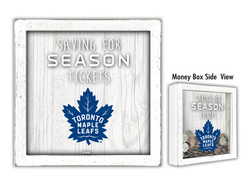 Toronto Maple Leafs Saving For Tickets Money Box