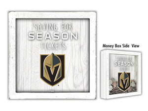 Vegas Golden Knights Saving For Tickets Money Box