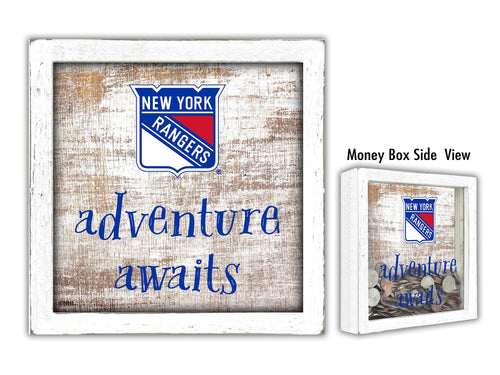 New York Rangers Adventure Awaits Money Box