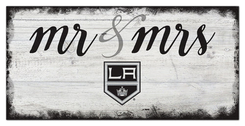 Los Angeles Kings Mr. & Mrs. Script Wood Sign - 6