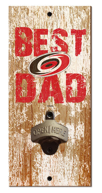 Carolina Hurricanes Best Dad Bottle Opener