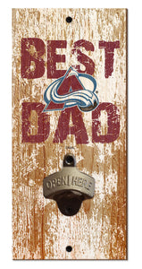 Colorado Avalanche Best Dad Bottle Opener