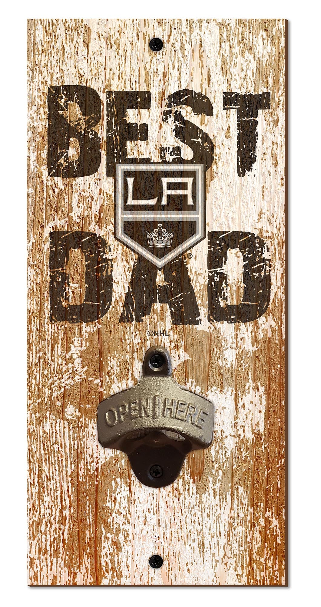 Los Angeles Kings Best Dad Bottle Opener