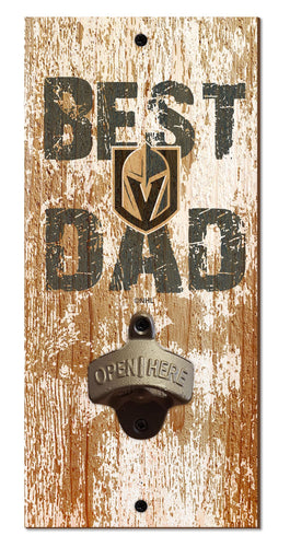 Vegas Golden Knights Best Dad Bottle Opener