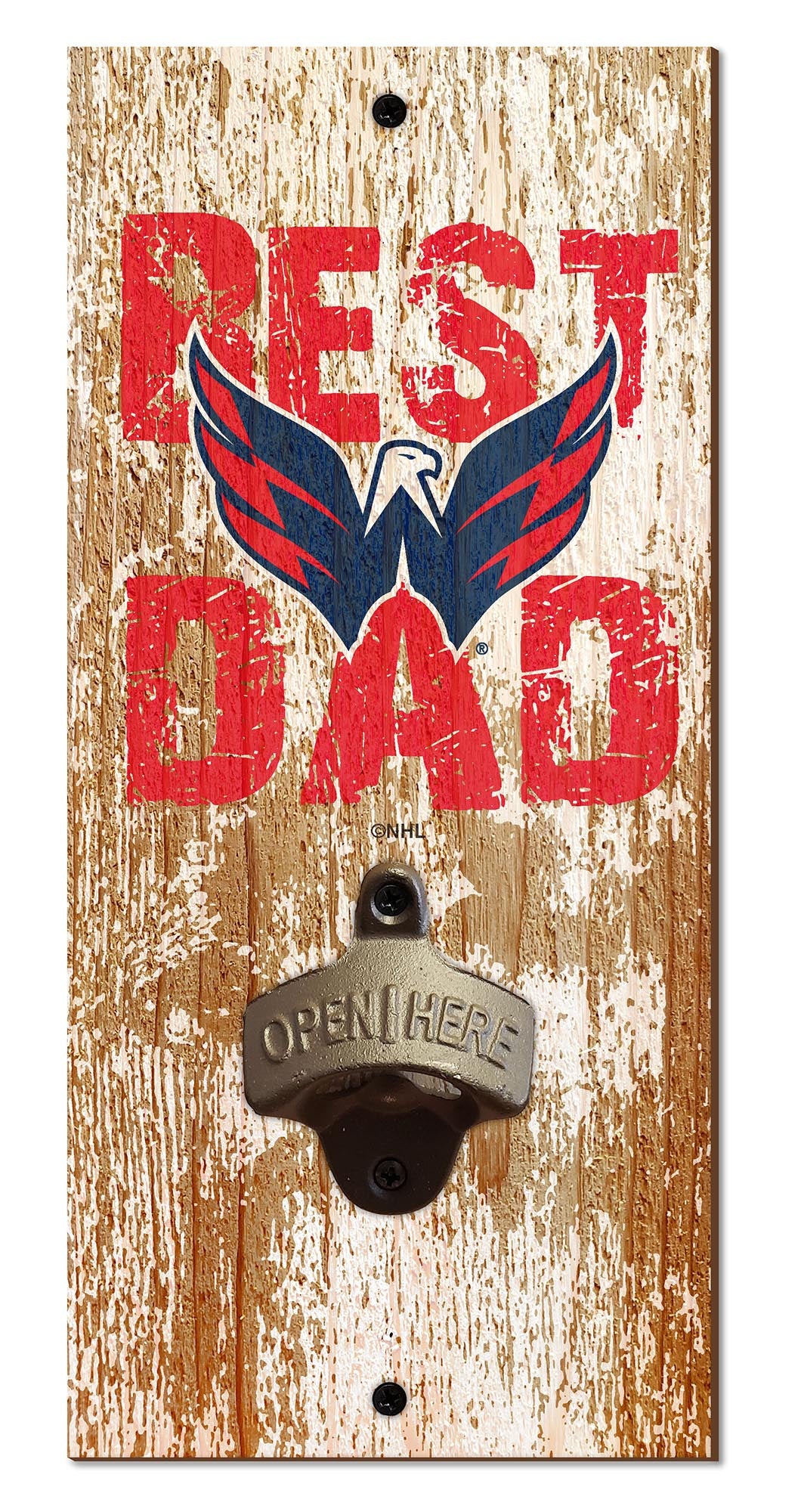 Washington Capitals Best Dad Bottle Opener