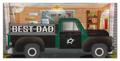 Dallas Stars Best Dad Truck Sign - 6