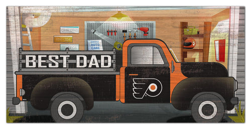 Philadelphia Flyers Best Dad Truck Sign - 6
