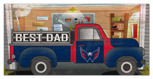 Washington Capitals Best Dad Truck Sign - 6