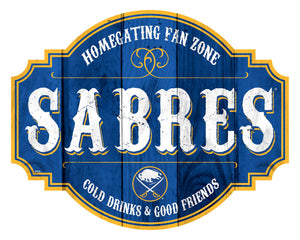 Buffalo Sabres Homegating Wood Tavern Sign