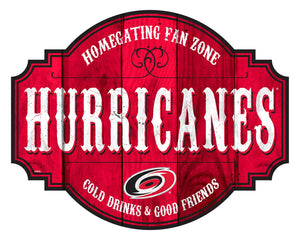 Carolina Hurricanes Homegating Wood Tavern Sign