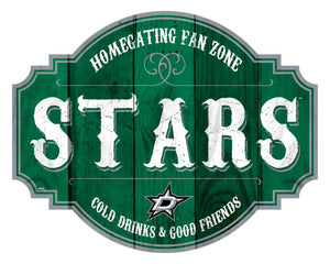 Dallas Stars Homegating Wood Tavern Sign