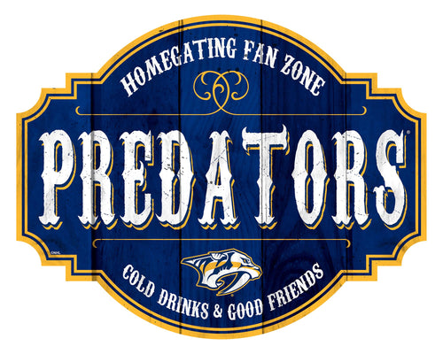 Nashville Predators Homegating Wood Tavern Sign