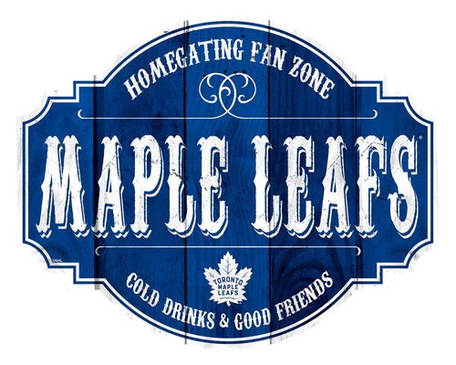Toronto Maple Leafs Homegating Wood Tavern Sign