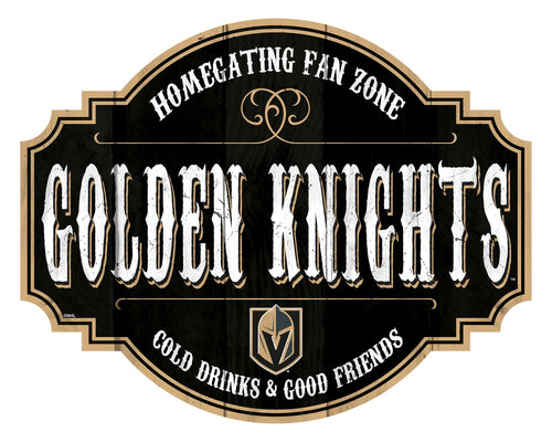 Vegas Golden Knights Homegating Wood Tavern Sign