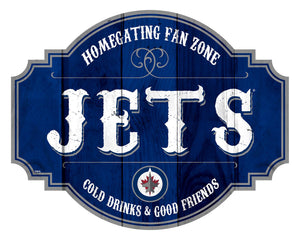 Winnipeg Jets Homegating Wood Tavern Sign