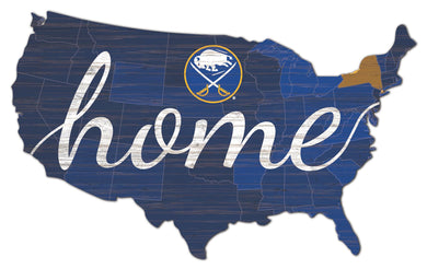 Buffalo Sabres USA Shape Home Cutout