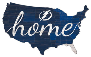 Tampa Bay Lightning USA Shape Home Cutout