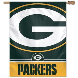 Green Bay Packers Vertical Flag - 27"x37"