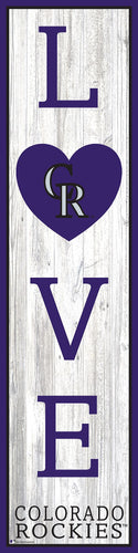 Colorado Rockies Love Door Leaner  12