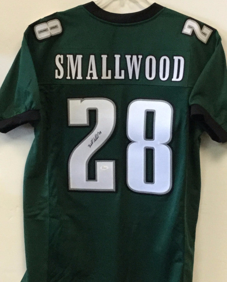Wendell Smallwood Philadelphia Eagles Signed Green Jersey JSA