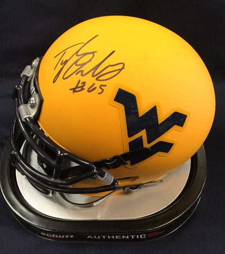 wvu football, tyler orlosky autograph