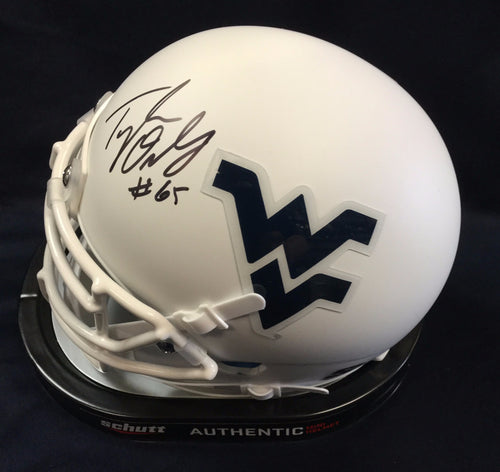 wvu football, tyler orlosky autograph