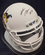 WVU collectibles Adam Pankey signed mini helmet from Sports Fanz