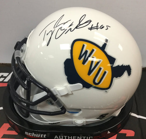 wvu football, tyler orlosky autograph