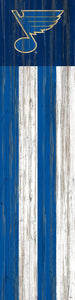 St. Louis Blues Flag Door Leaner  6"x24"