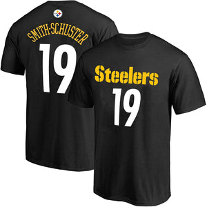 Outerstuff Juju Smith-Schuster Pittsburgh Steelers #19 Name & Number Jersey Shirt, Youth XL