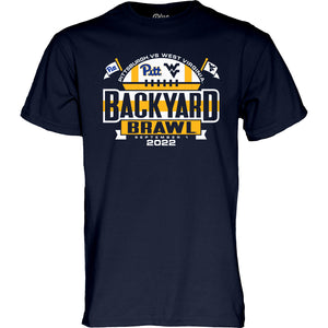 West Virginia Mountaineers 2022 Backyard Brawl Official Shirt