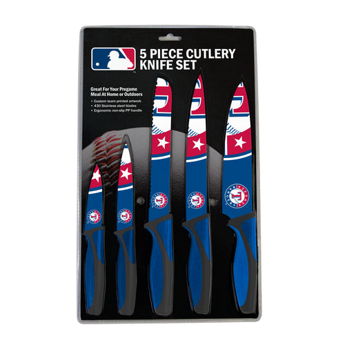 Texas Rangers Kitchen Knives Set