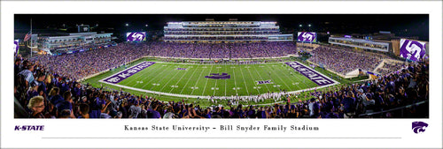 Kansas State Wildcats Bill Snyder Family Stadium Panoramic Picture Refill The Bill