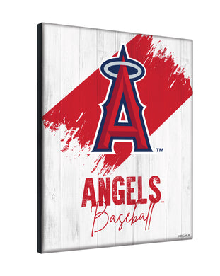 Los Angeles Angels Wordmark Canvas Wall Art - 15x20 – Sports Fanz
