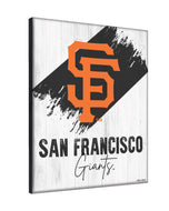San Francisco Giants Wordmark Canvas Wall Art - 15"x20"