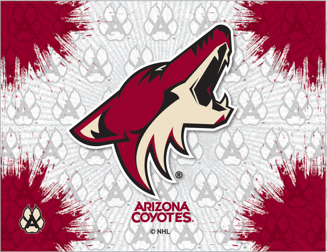Arizona Coyotes Logo Canvas