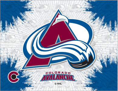 Colorado Avalanche Logo Canvas