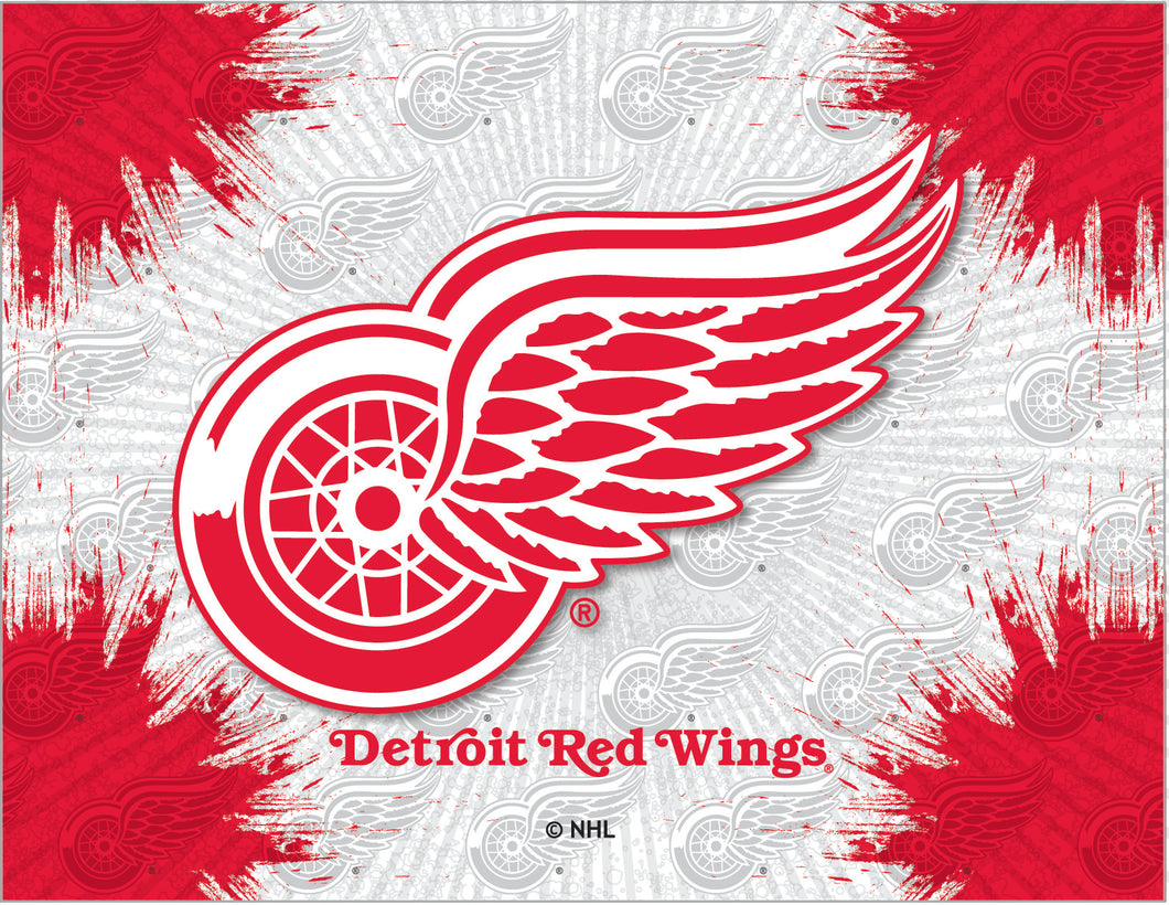 Detroit Red Wings Logo Canvas