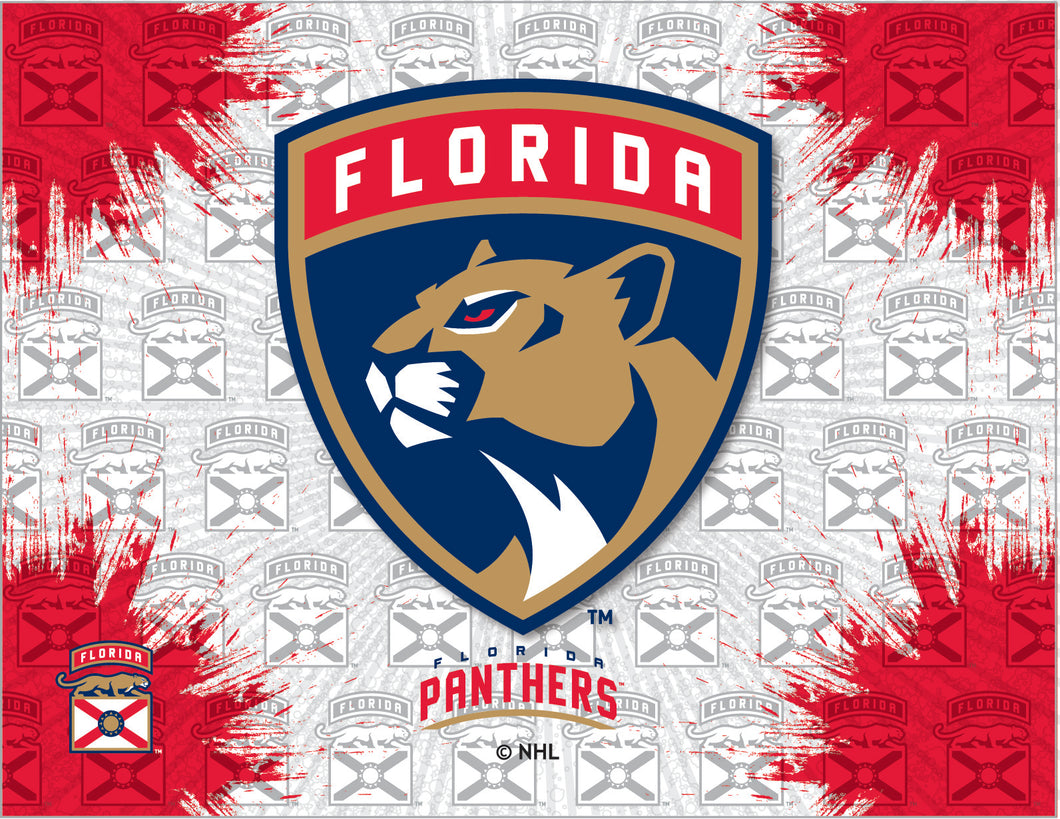 Florida Panthers Logo Canvas