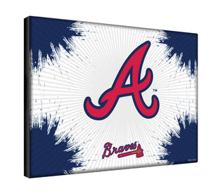 Atlanta Braves Canvas Wall Art - 15"x20"