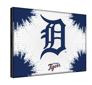 Detroit Tigers Canvas Wall Art - 15"x20"