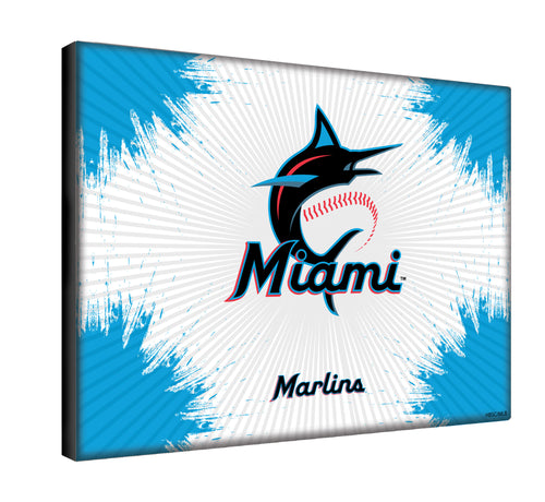 Miami Marlins Canvas Wall Art - 15