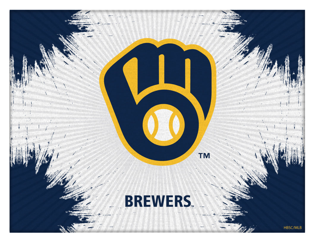 Milwaukee Brewers Canvas Wall Art - 15