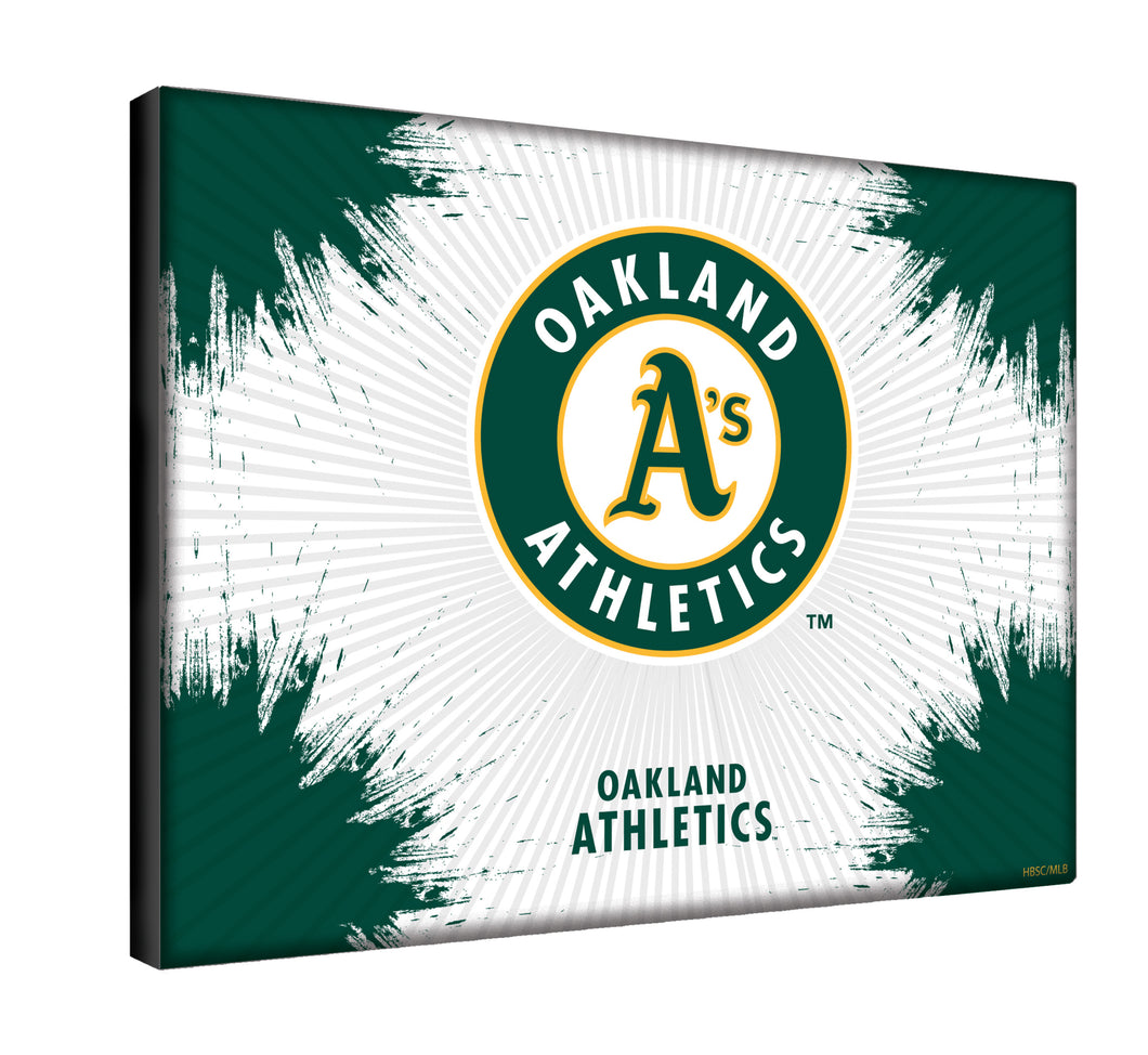 Oakland Athletics Canvas Wall Art - 24