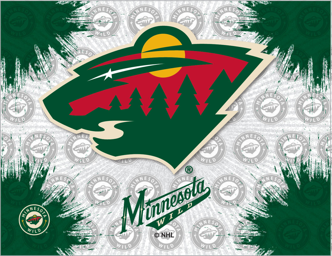 Minnesota Wild Logo Canvas