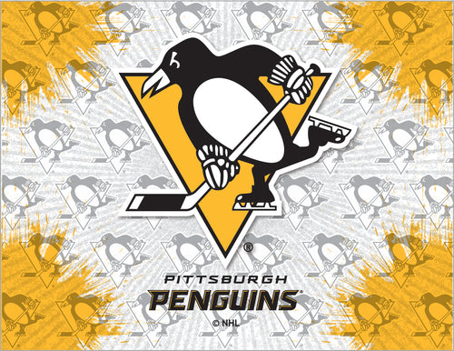 Pittsburgh Penguins Logo Canvas