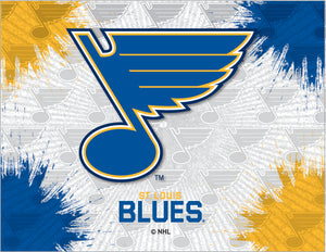 St Louis Blues Logo Canvas